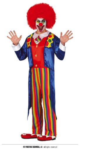 DISFRAZ PAYASO CLOWN ADULTO  T.M 48 50