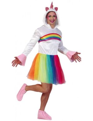 DISFRAZ UNICORNIO FABULOUSCORN HOMBRE ADULTO T.M