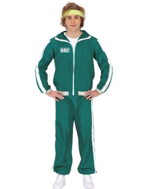 DISFRAZ JUGADOR JUEGO CALAMAR THE GAMER ADULT T. M