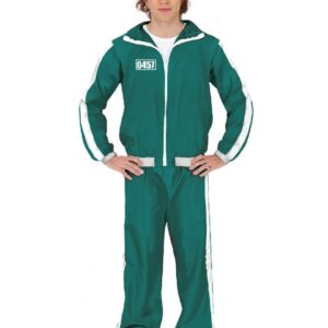 DISFRAZ JUGADOR JUEGO CALAMAR THE GAMER ADULT T. M