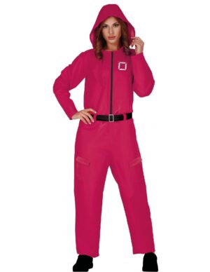 DISFRAZ SOLDADO JUEGO CALAMAR THE GAMER ADULTA T.M