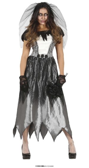 DISFRAZ NOVIA FANTASMA GHOST BRIDE T.L 42 - 44