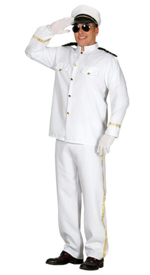 DISFRAZ CAPITAN CRUCERO ADULTO T.L