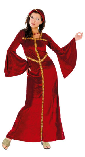 DISFRAZ PRINCESA RENACIMIENTO ADULTO T.L