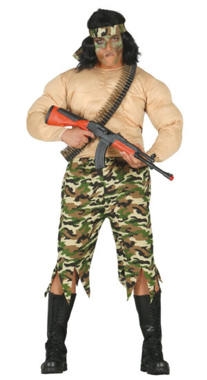 DISFRAZ EX SOLDADO VIETNAM ADULTO