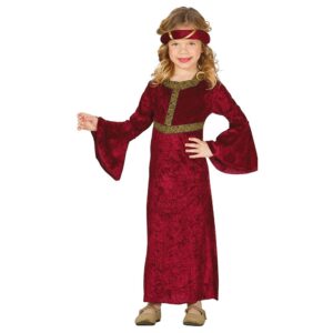 DISFRAZ DAMA MEDIEVAL INFANTIL 7-9 AÑOS