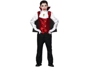 DISFRAZ RED VAMPIRE 5-6 Años