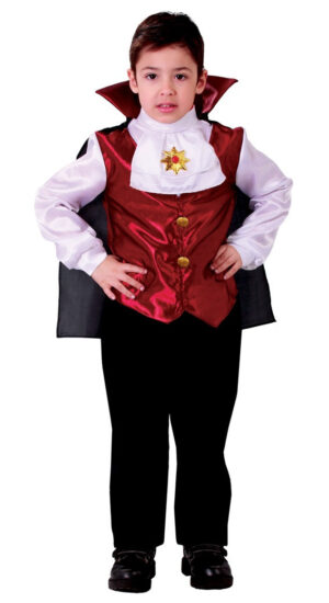 DISFRAZ DRACULIN DRACULA VAMPIRO 7-9 AÑOS