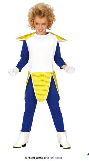 DISFRAZ VEGETA ESPACIAL 5-6 Años