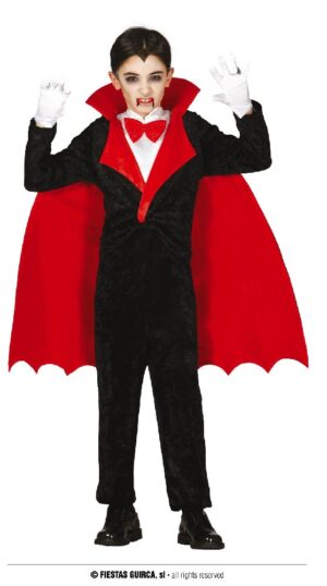 DISFRAZ VAMPIRO INFANTIL TALLA 3-4 AÑOS