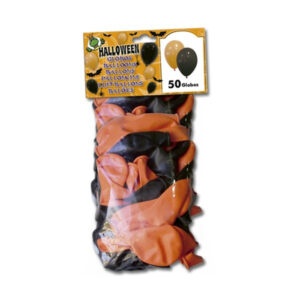 BOLSA 50 GLOBOS HALLOWEEN