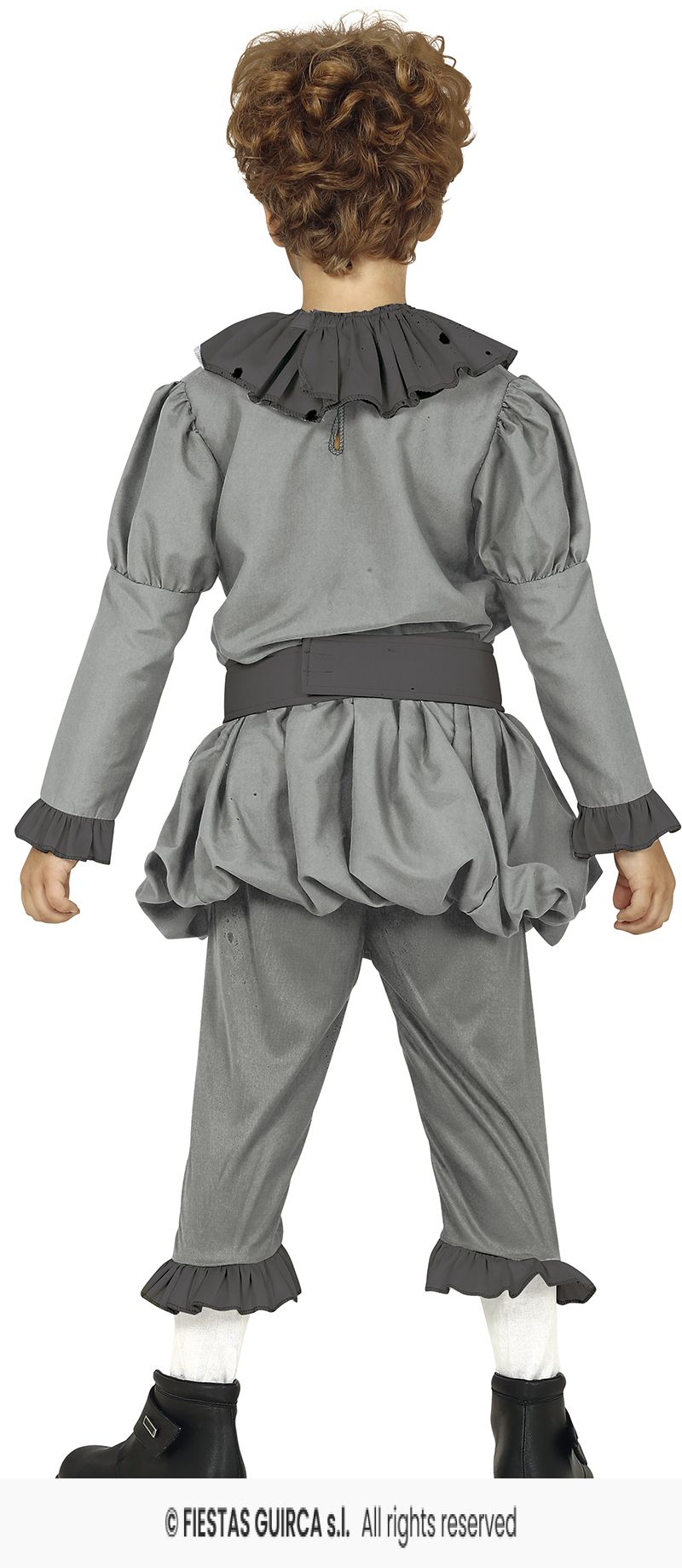 DISFRAZ PAYASO IT BAD CLOWN 7-9 Años - Imagen 3