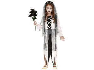 DISFRAZ NOVIA FANTASMA 5-6 AÑOS