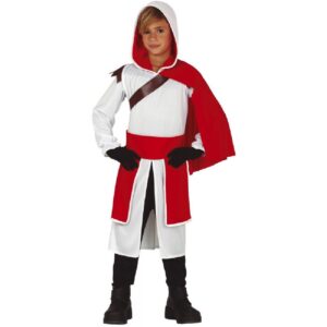 DISFRAZ ASSASSIN'S CREED MERCENARIO BLANCO 10-12 AÑOS