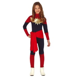 DISFRAZ SUPERHEROINA CAPITANA ESPACIAL 7-9 AÑOS