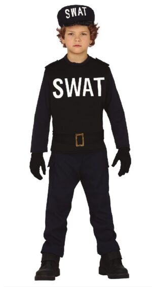 DISFRAZ SWAT INFANTIL 5-6 AÑOS
