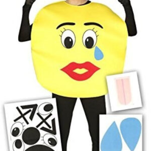 DISFRAZ EMOTICONO + M&M MIX CARAS