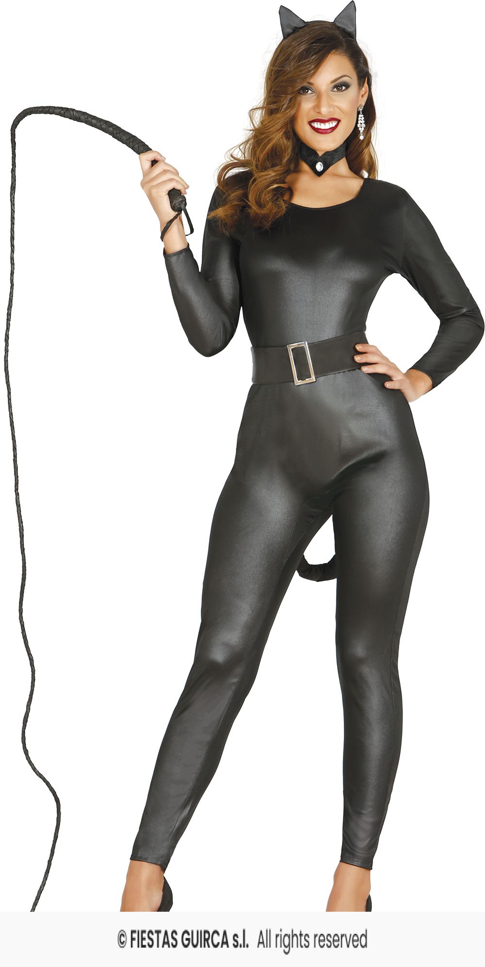 DISFRAZ CATWOMAN BLACK CAT (L) - Imagen 2