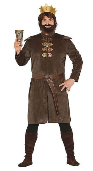 DISFRAZ REY MEDIEVAL ADULTO T.M