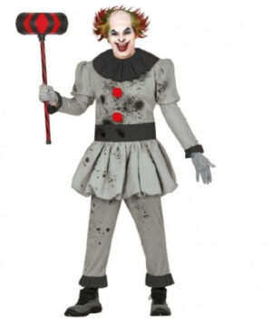 DISFRAZ PAYASO IT BAD CLOWN (M)