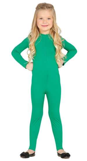 DISFRAZ MAILLOT INFANTIL VERDE TALLA 3-5 AÑOS
