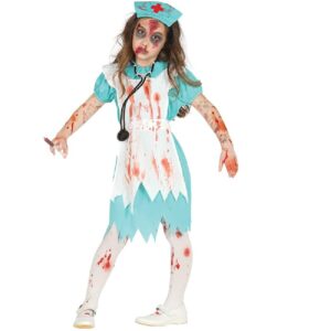 DISFRAZ ENFERMERA ZOMBIE 3-4 AÑOS