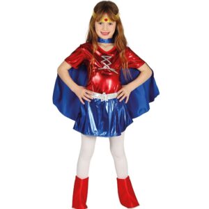 DISFRAZ SUPERHEROINA 7-9 Años