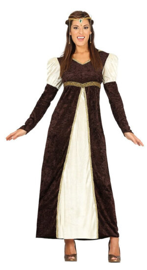 DISFRAZ PRINCESA MEDIEVAL ADULTA TALLA M 38-40