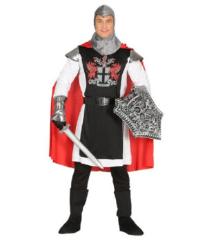 DISFRAZ CABALLERO MEDIAVAL ADULTO TALLA M 48-50