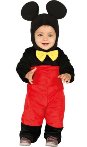 DISFRAZ RATONCITO CON PAJARITA MICKEY 12-18 MESES