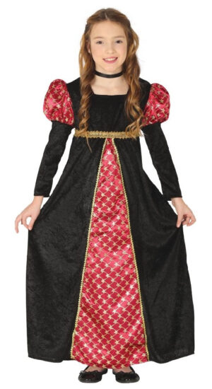 DISFRAZ DAMA MEDIEVAL 5-6 Años