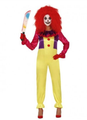 DISFRAZ DE PAYASA ASESINA PENNYWISE IT T.M