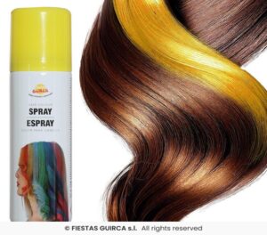 SPRAY PELO COLOR AMARILLO