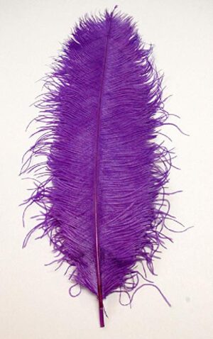 PLUMA AVESTRUZ MORADO