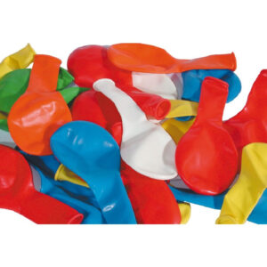 BOLSA 100 GLOBOS COLORES