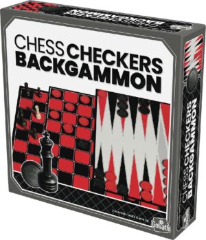 3EN1 JUEGOS - AJEDREZ BACKGAMMON DAMAS