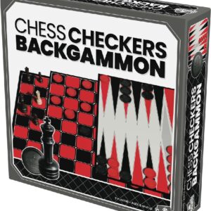 3EN1 JUEGOS - AJEDREZ BACKGAMMON DAMAS