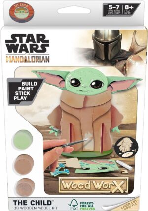 STAR WARS - WOOD WORX BABY YODA