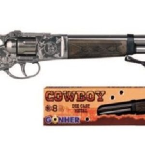 RIFLE METAL COWBOY 8 TIROS (de juguete)