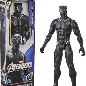 FIGURA BLACK PANTHER AVENGERS MARVEL TITAN 30 CM