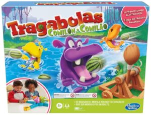 JUEGO TRAGABOLAS HIPPOS LAUNCHERS