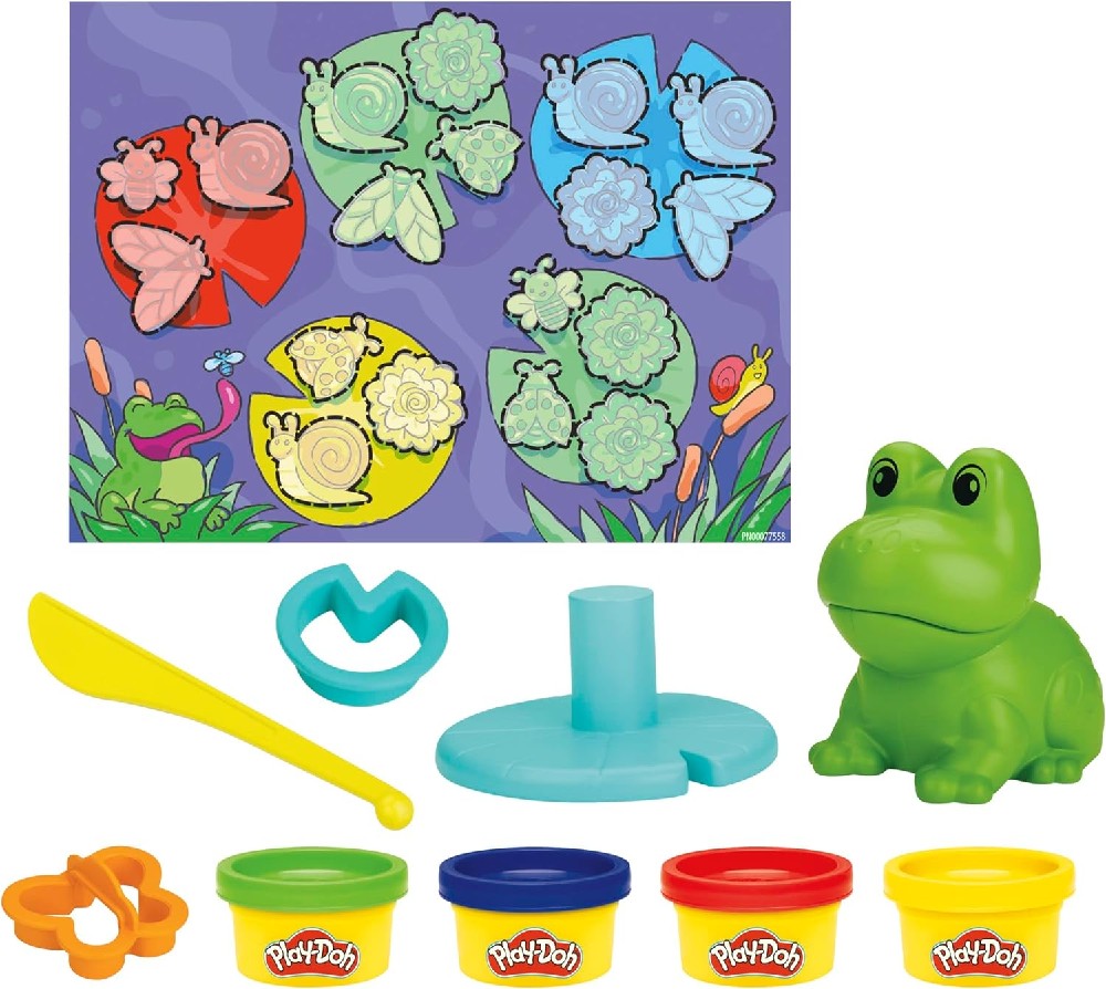 Play-Doh Primeras Creaciones Con La Rana Y Los Colores - Imagen 2