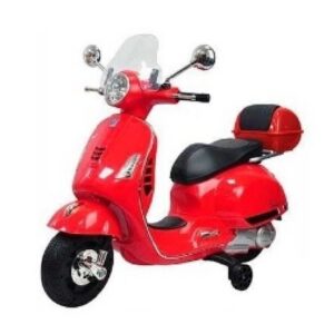 MOTO VESPA 12V ROJA