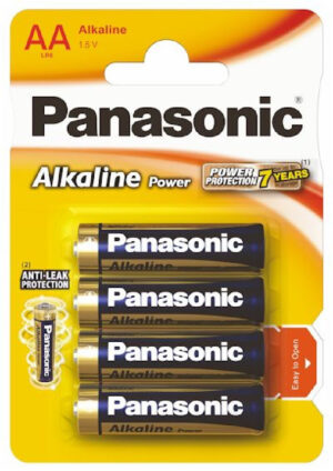 BLISTER 4 PILAS PANASONIC LR06 / AA ALCALINA