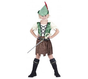 DISFRAZ ROBIN HOOD NIÑA 4-6 AÑOS