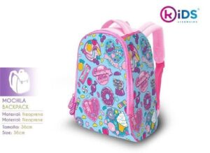MOCHILA NEOPRENO CANDY 36CM.