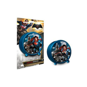DESPERTADOR REDONDO 9 CM BATMAN VS SUPERMAN