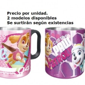 TAZA ACERO INOXIDABLE PATRULLA CANINA SKYE