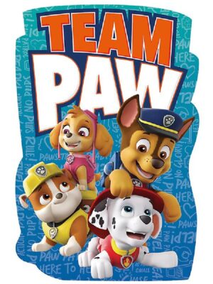 TOALLA PAW PATROL FORMA 88X148 CM