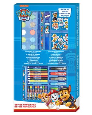 CAJA ARTE 52UDS.  PAW  PATROL ESTUCHE MALETIN